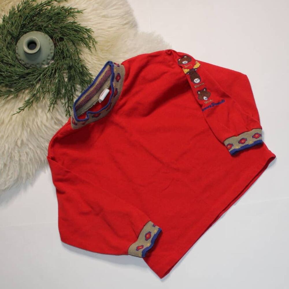 Vintage Buster Brown Mock Neck Shirt/Top SZ 4T